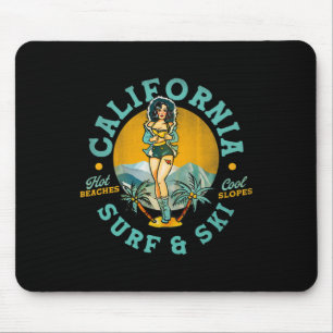 California Surf en Ski Hete Stranden, Koele Hellin Muismat