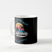 California-surfende dude koffiemok (Voorkant links)