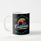 California-surfende dude koffiemok (Links)