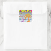 "CALIFORNIA" Surfer Beach Sticker (Tas)