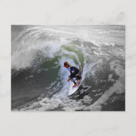 California Surfer Boy Briefkaart