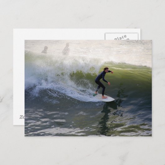 California Surfer Briefkaart (Voorkant / Achterkant)