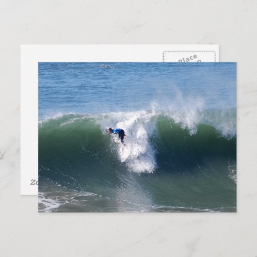 California Surfer Briefkaart (Voorkant / Achterkant)