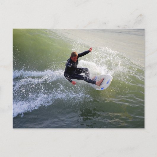 California Surfer Briefkaart (Voorkant)