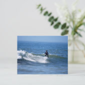 California Surfer Briefkaart (Staand voorkant)