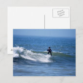 California Surfer Briefkaart (Voorkant / Achterkant)