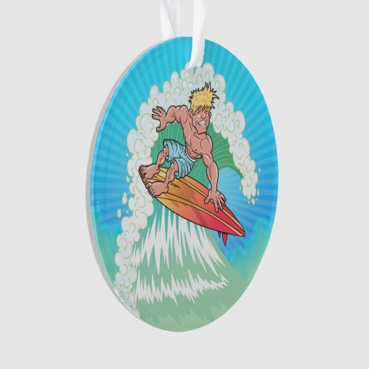 California Surfer Ornament (voorkant)
