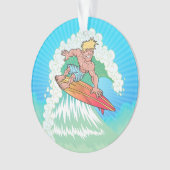 California Surfer Ornament (voorkant)