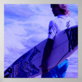 California Surfer Poster (Voorkant)