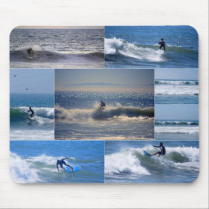 California Surfers Collage Mousepad Muismat
