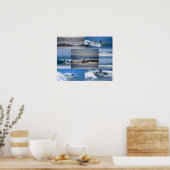 California Surfers Collage Poster (Keuken)