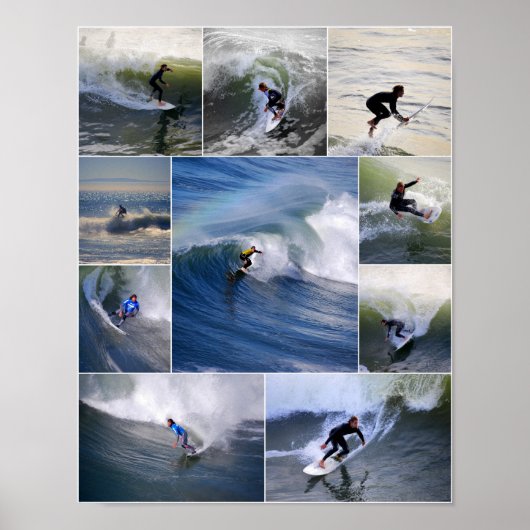 California Surfers Poster (Voorkant)