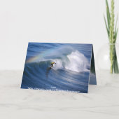 California Surfers Wenskaart Kaart (Achterkant)