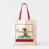 California Surfing Beer Canvas tas (Achterkant)