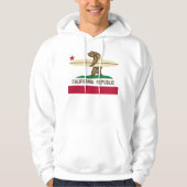 California Surfing Beer Mannen Hoodie (Voorkant)