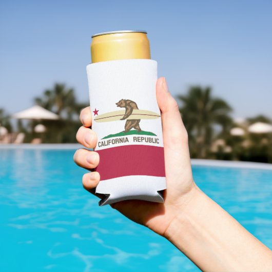 California Surfing Beer Seltzer Blikjeskoeler (Insitu Zwembad)