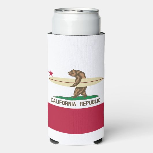 California Surfing Beer Seltzer Blikjeskoeler (Seltzer Achterkant)