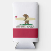California Surfing Beer Seltzer Blikjeskoeler (Achterkant)