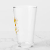 California Surfing Monster Truck Pint Glass Glas (Links)