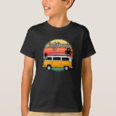California Surfing Oceanside Beach T-shirt (Voorkant)