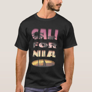 California Surfing Retro Surf Summer Van S T-shirt