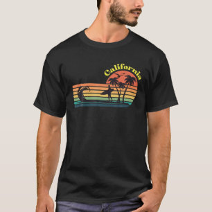 California Surfing Retro  T-shirt