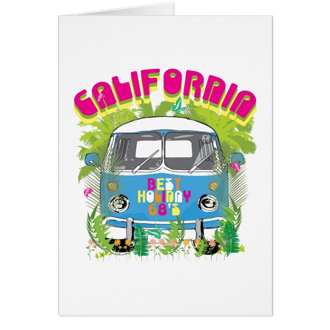 California Surfing Van (Voorkant)