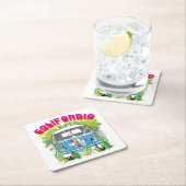 California Surfing Van Kartonnen Onderzetters (Insitu)