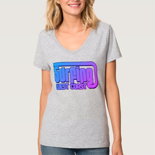 California Surven T-shirt (Voorkant)