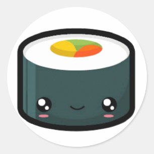 California Sushi Sticker