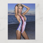 California Swimsuit model Briefkaart (Voorkant)
