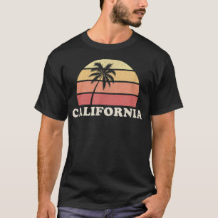 California  T Retro 70s Throwback T-shirt Desi