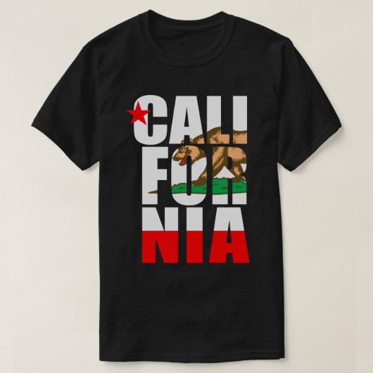 CaliForNia T-shirt (Design voorkant)