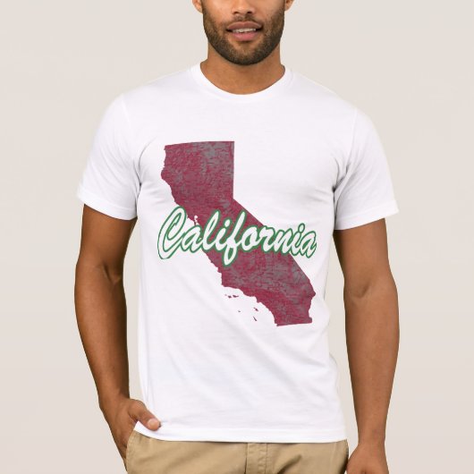 California t-shirt (Voorkant)