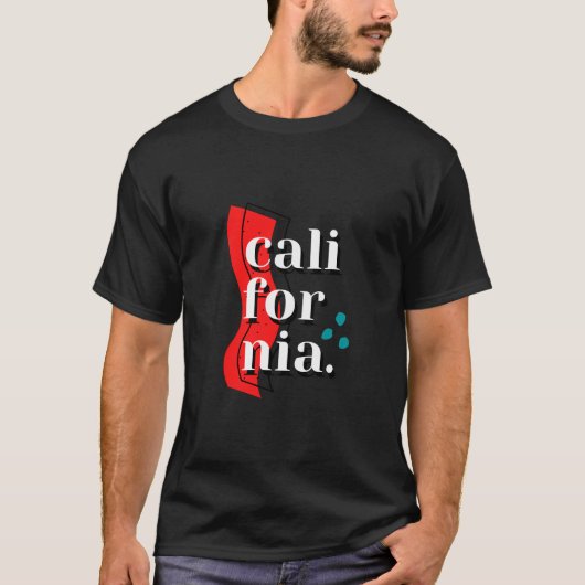California T-Shirt (Voorkant)