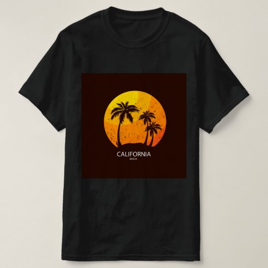 california T-shirt (Design voorkant)