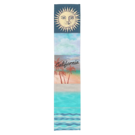 California Table Runner Korte Tafelloper (Voorkant)