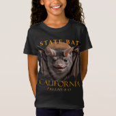 California Territory Bat De Pallide Bat T-shirt (Voorkant)