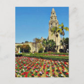 California Tower in Balboa Park Briefkaart (Voorkant)