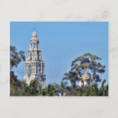 California Tower in Balboa Park San Diego Briefkaart (Voorkant)