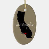 California Town Keramisch Ornament (Rechts)