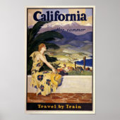  California Travel Poster (Voorkant)