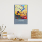 California Travel Poster (Keuken)