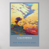 California Travel Poster (Voorkant)