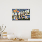  California Travel Poster (Keuken)