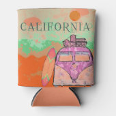 California Travel Poster Blikjeskoeler (Voorkant)