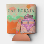 California Travel Poster Blikjeskoeler (Achterkant)