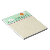 California Travel Poster-laptop Notitieblok (Schuin)