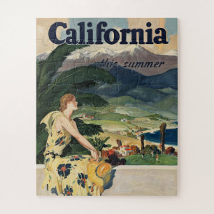 California Travel Poster Legpuzzel