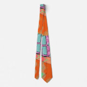 California Travel Poster Necktie Stropdas (Achterkant)